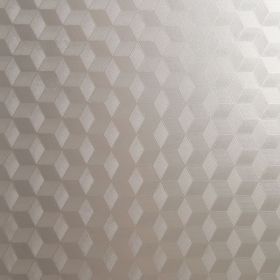 Limpid Rhombus - Self-Adhesive Embossed Window Film Home Decor(Sample)