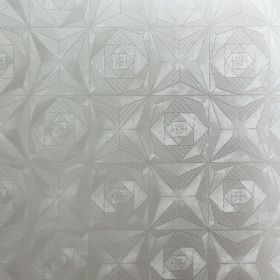 Mirage Rose - Self-Adhesive Embossed Window Film Home Decor(Sample)